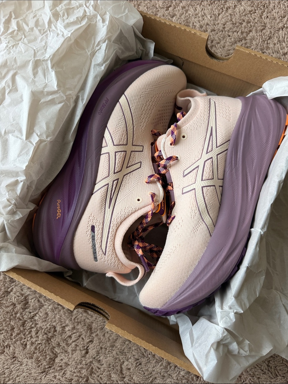 ASICS Women’s Gel-Nimbus 26 Trail Running Shoes - Picture 13 of 13